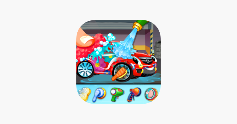 Animal Car Wash Station Game Cover