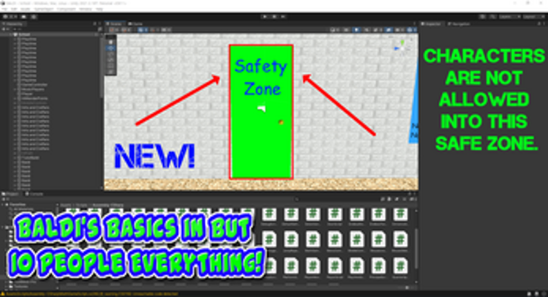 Baldi's Basics in But 10 People Everything screenshot