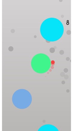 Blue Dancing Ball Sky - Fast Rolling Edge Line Image