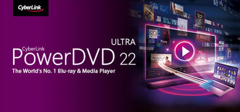 CyberLink PowerDVD 22 Ultra Game Cover