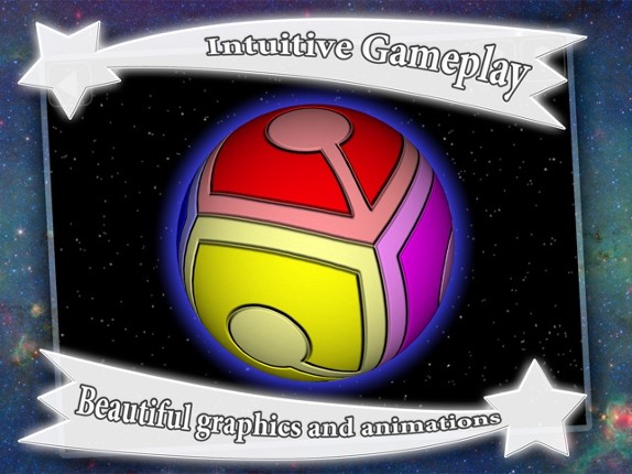 Earth Puzzle - a spherical puzzle game in 3D screenshot