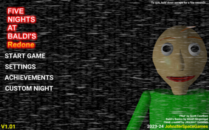Five Nights At Baldi's Redone screenshot