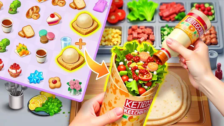 Happy Cooking Merge™ screenshot