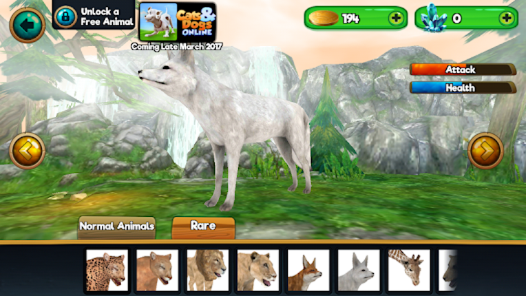 Animal Sim Online: Big Cats 3D Image