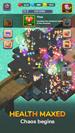 Cube Survival io: Shoot cubes screenshot