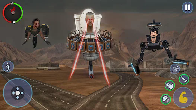 Toilet Monster-Toilet Games 3D Image