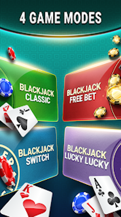 Blackjack & Baccarat Card Game screenshot