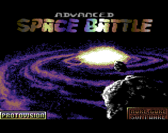 Advanced Space Battle (C64) Game Cover