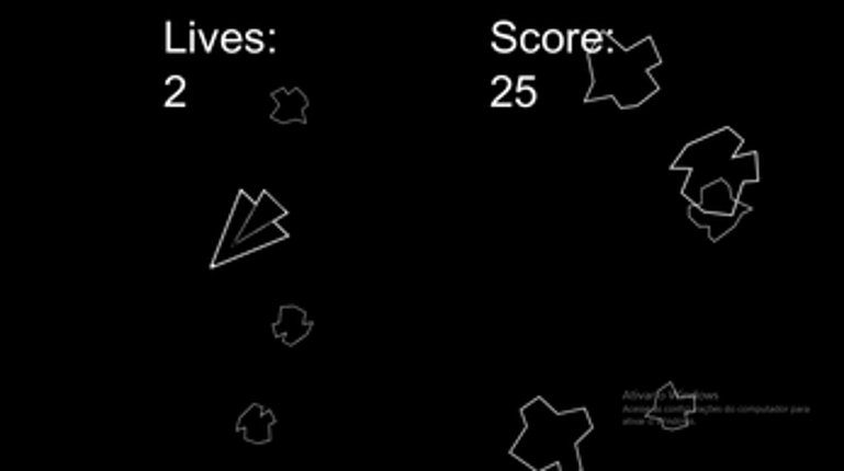 Asteroids 2.0 screenshot