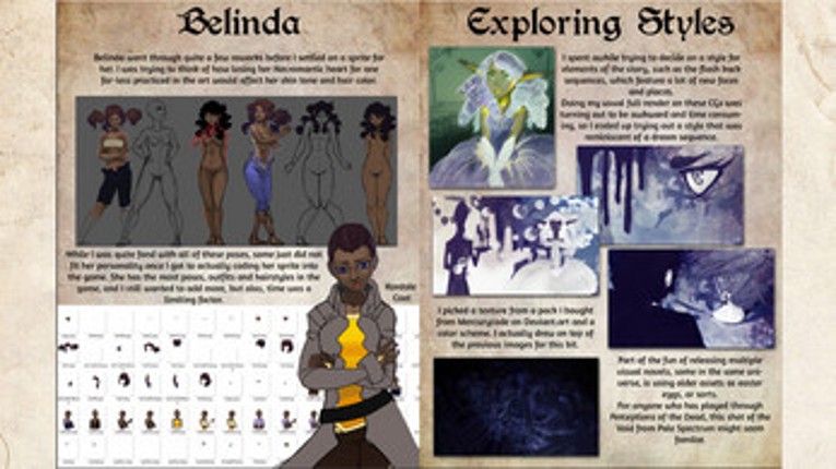 Pale Spectrum - Art Book screenshot
