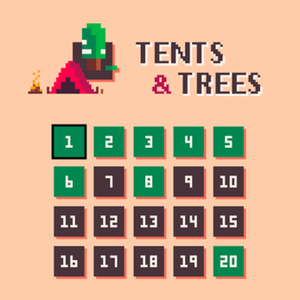 Tents and Trees 8-bit screenshot