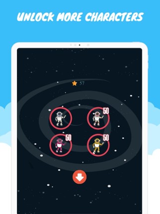 Jumping Chasm - Galaxy Attack screenshot