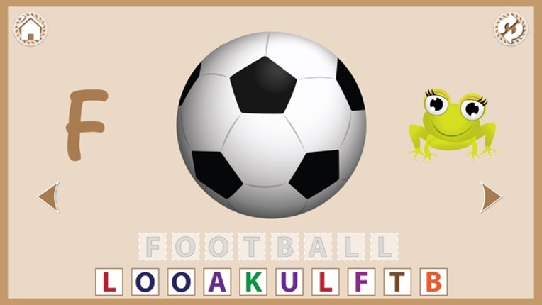 Kids Learn spelling ABC Alphabets &amp; Letters free Game screenshot