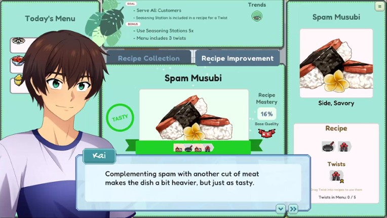 Kitchen Sync: Aloha! screenshot