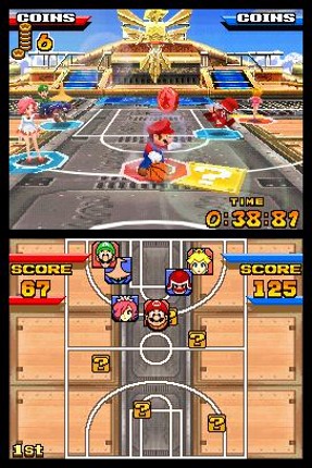 Mario Hoops 3-on-3 screenshot