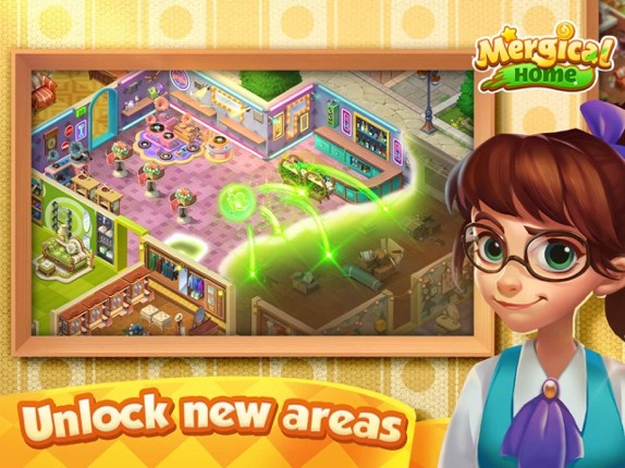 Mergical Home-Fun puzzle game screenshot