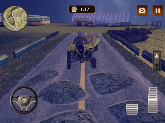 Offroad QuadBike Transport Sim screenshot