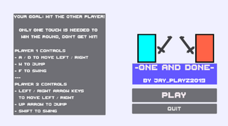 One & Done Image