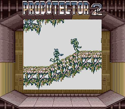 PROBOTECTOR 2 (魂斗羅2) SGB Enhanced PLUS (Super Game Boy) screenshot