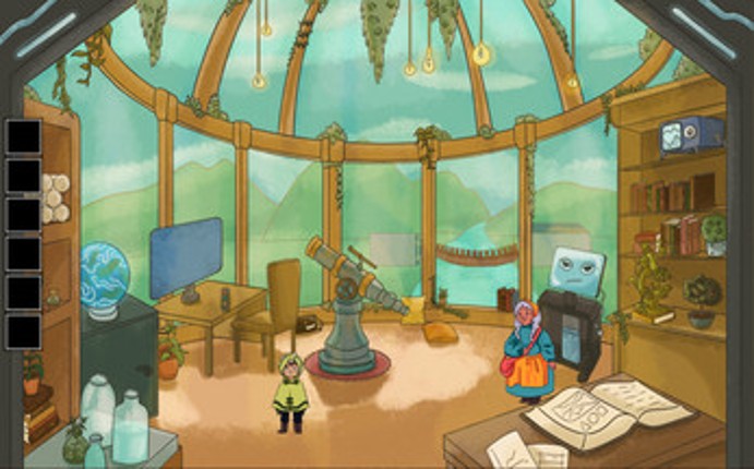 Reading the river Image