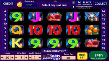 Slot Factory Create and Play - Magic Brewery Image