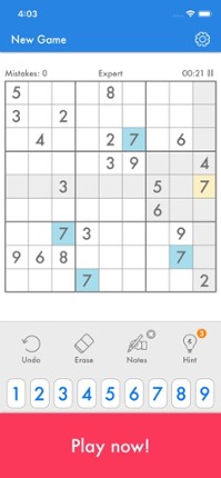 Sudoku - Classic Number Game screenshot