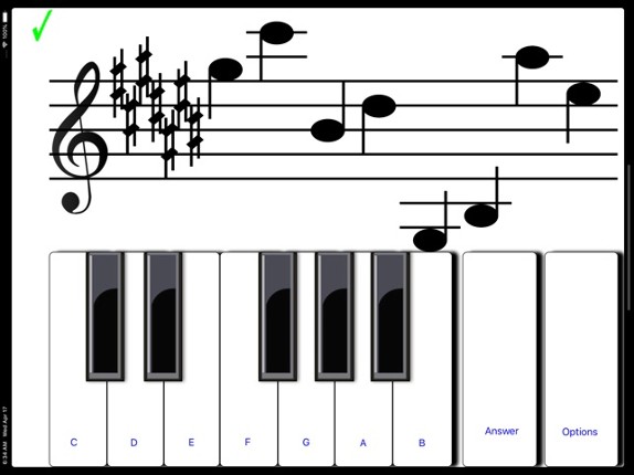 ¼ learn sight read music tutor Image