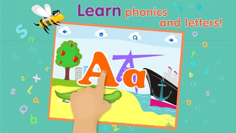 ABCs alphabet phonics based on Montessori approach for toddlers Free screenshot