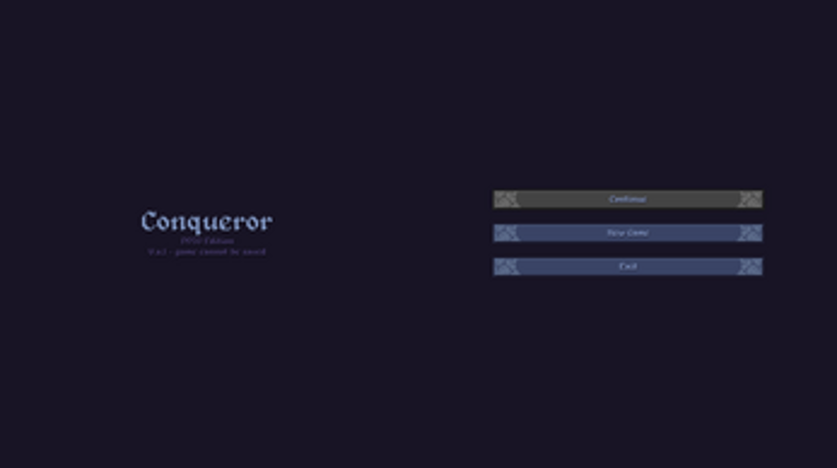 Conqueror screenshot