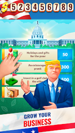 Trump's Empire: idle game Image