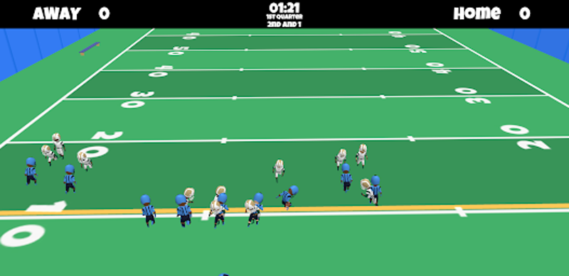 Retro Football 3D 2 : TD Glory screenshot