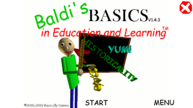 Baldi's Dark Basics V1.2.1!! Image