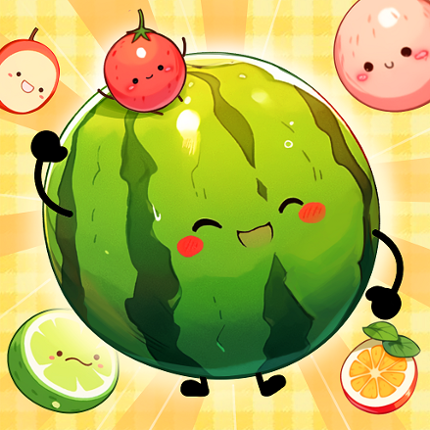Watermelon Merge Game Image