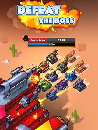Huuuge Little Tanks Merger screenshot