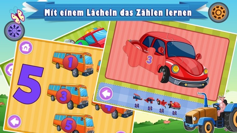 Learn German for Kids- First Words Trucks World screenshot