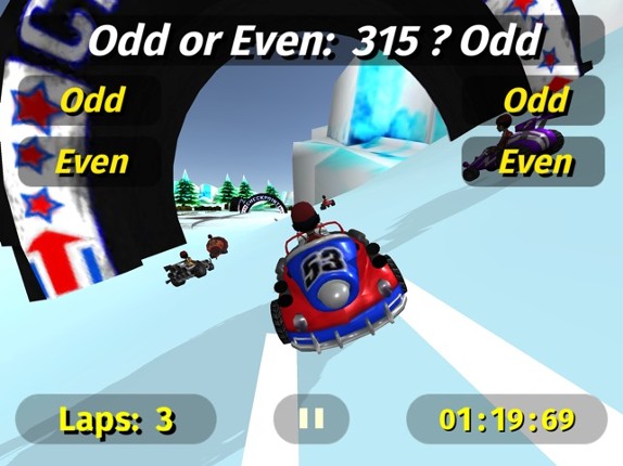 Math Racing 2 screenshot