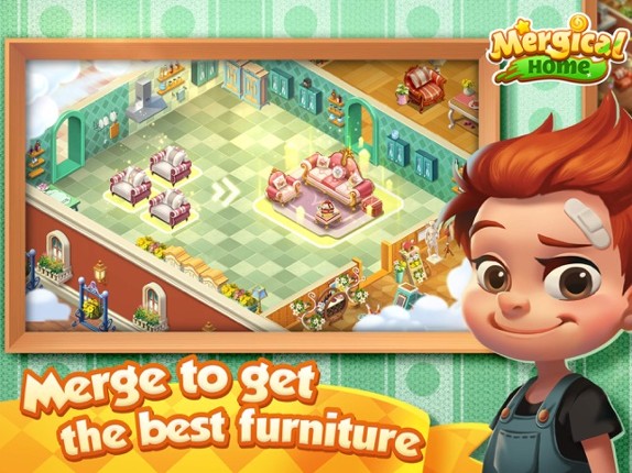 Mergical Home-Fun puzzle game screenshot