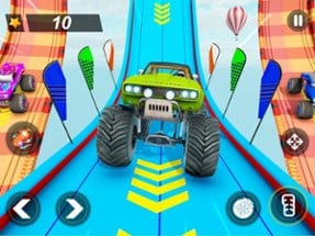 Monster Truck 4x4 Ramp Stunt Image