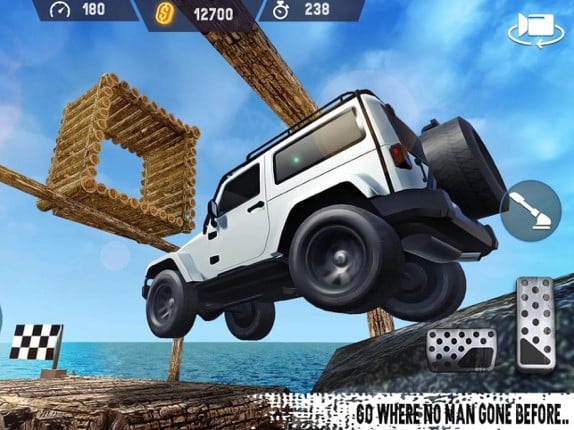 4x4 Delivery Jeep Trucker screenshot