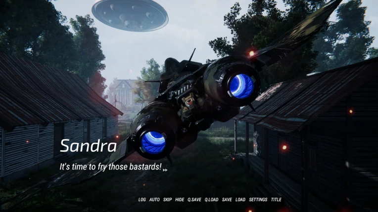BOOBSANDRA ALIENS ATTACK screenshot