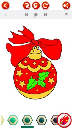 Christmas Coloring Book  - Xmas Pictures to Color screenshot