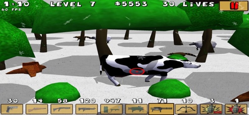 Critter Crush - Hunting Game screenshot