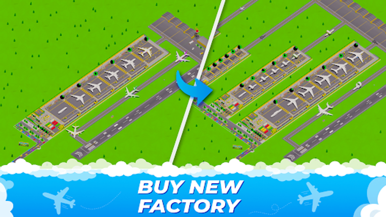 Idle Airplane: Factory Tycoon screenshot