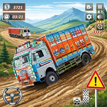 Indian Truck Driving 3D Lorry Image
