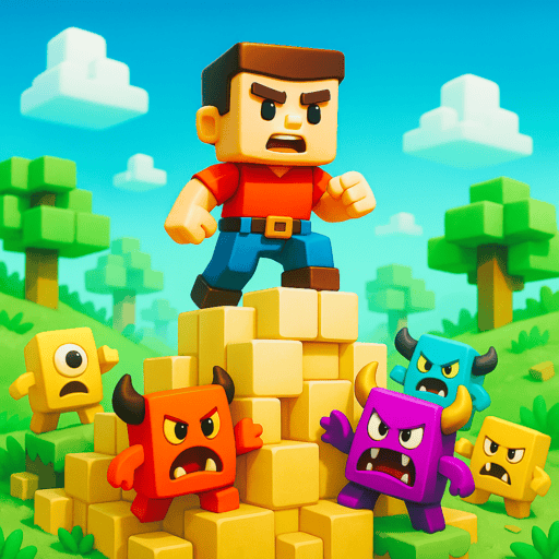 Games like Cube Survival io: Shoot cubes