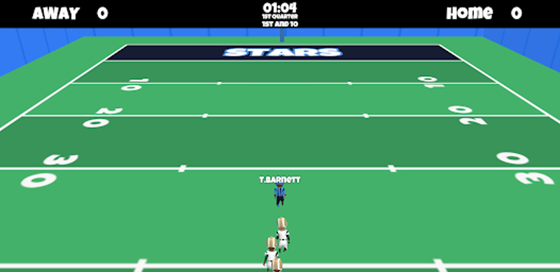 Retro Football 3D 2 : TD Glory Image