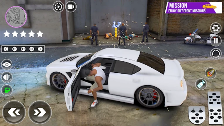 Gangster Open World Mafia Game screenshot