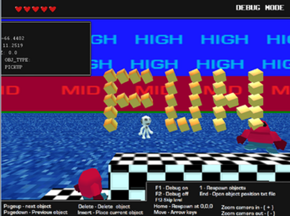 Blitz3D[opensource]2.5D Platformer Image