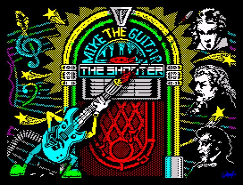 Games like Mike The Guitar - The Shooter 48k