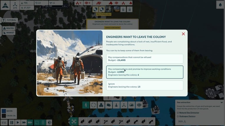 Oasis Mission: Colony Sim screenshot